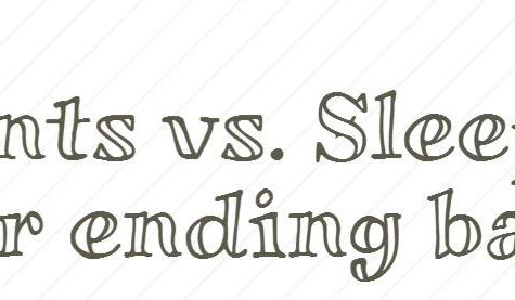Students Vs. Sleep: the never ending battle