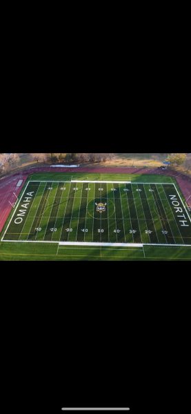 The new football field was set to finish by December 15, 2023 after receiving funds from the Omaha Public Schools.